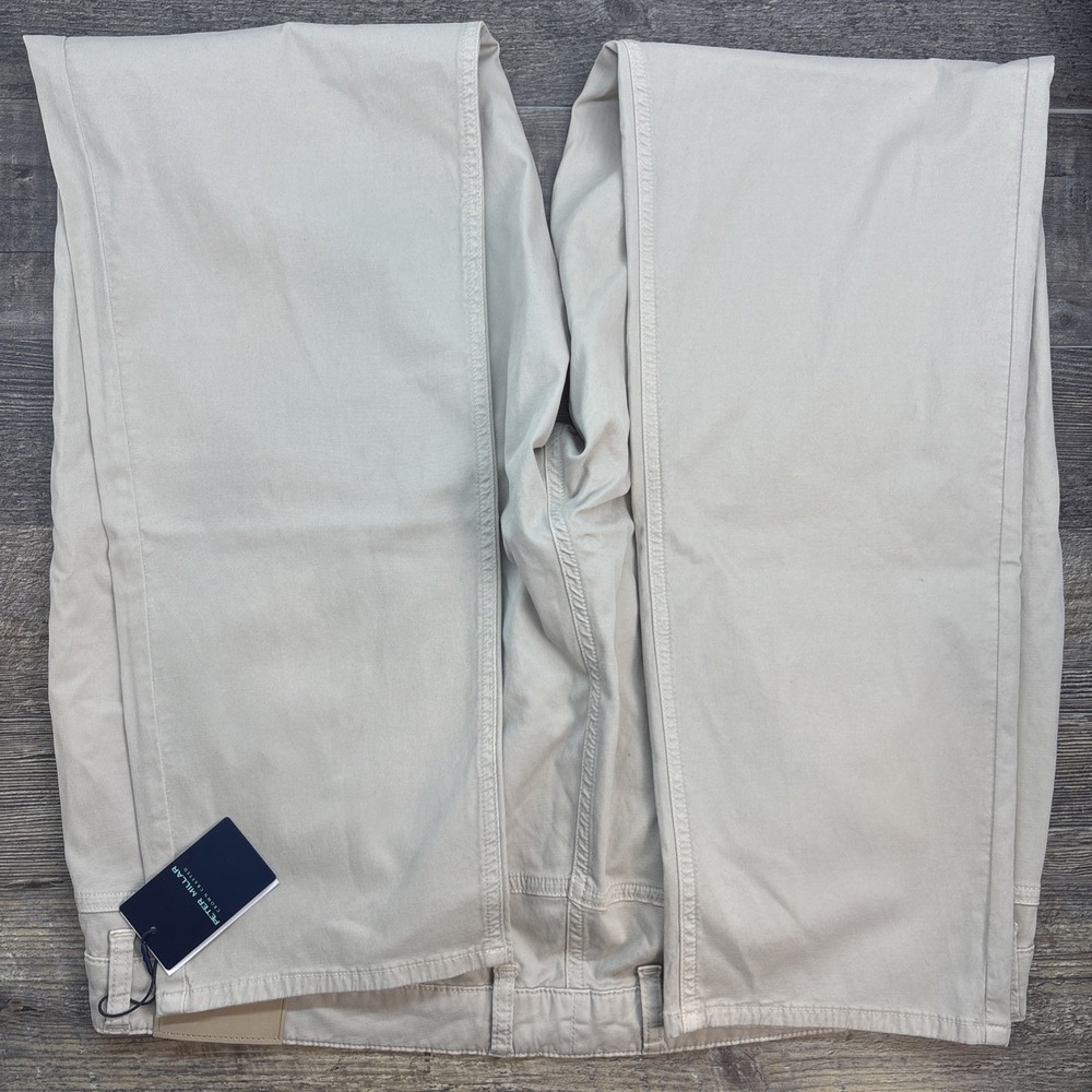Peter Millar Crown 44X34 Crafted Wayfare 5 Pocket Pants Classic Stone $218 NEW - Picture 6 of 12